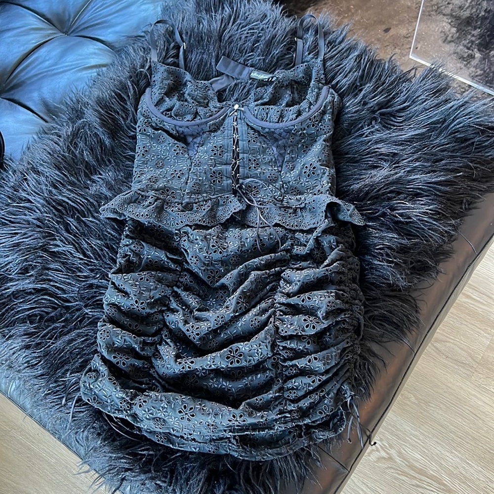 For Love & Lemons Medium Black Dress